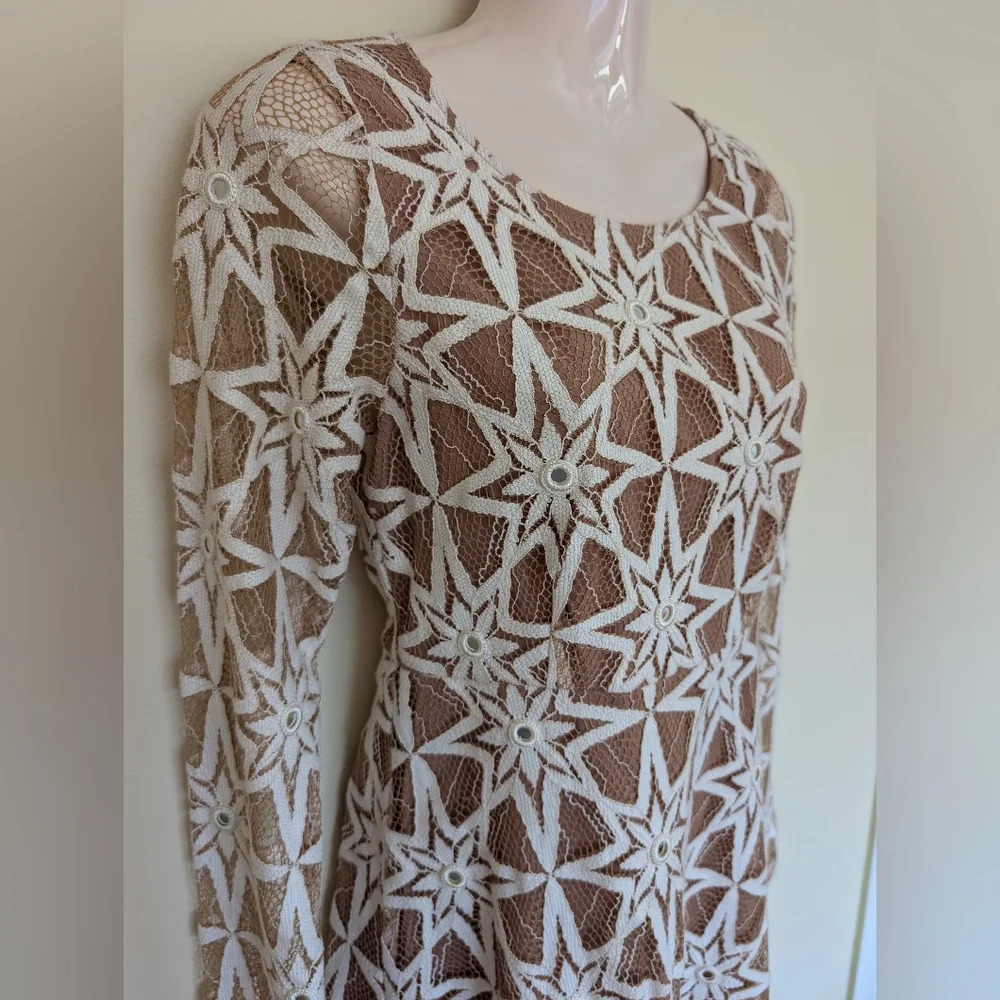 For Love And Lemons Metz Mini Dress Small - Picture 7 of 16